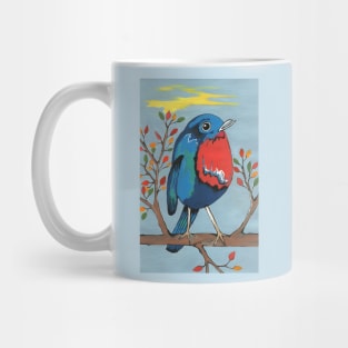 FUNNY Bird Painting Mug